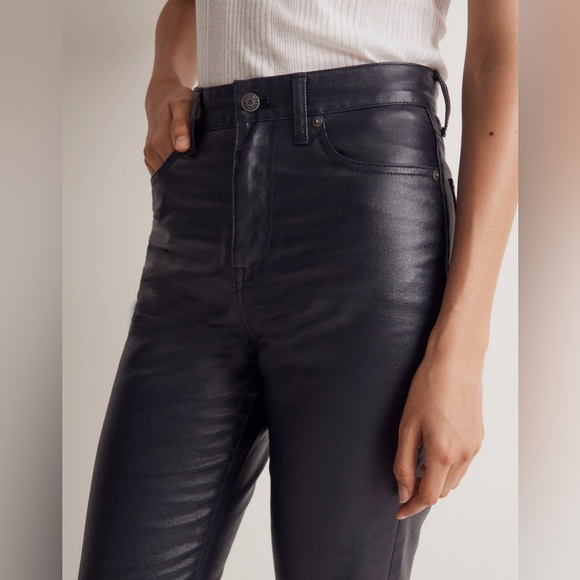 Madewell “90’s Straight” Coated Jeans New With Tags - Picture 4 of 12